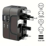 GlobalCharge Universal Travel Adapter - in use